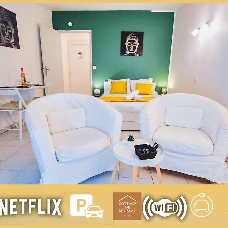 Apt T1 Cosy Et Ambiance Zen "Cottage De Moissac" 外观 照片