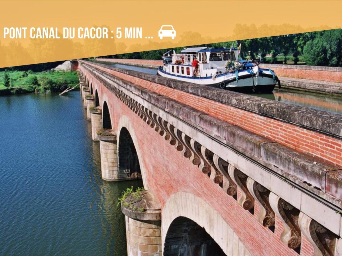 Apt T1 Cosy Et Ambiance Zen "Cottage De Moissac" 外观 照片
